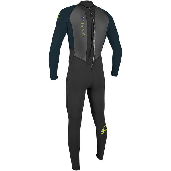 2026 O'Neill Junior Reactor-2 3/2mm Back Zip Wetsuit 5044B - Black / Slate
